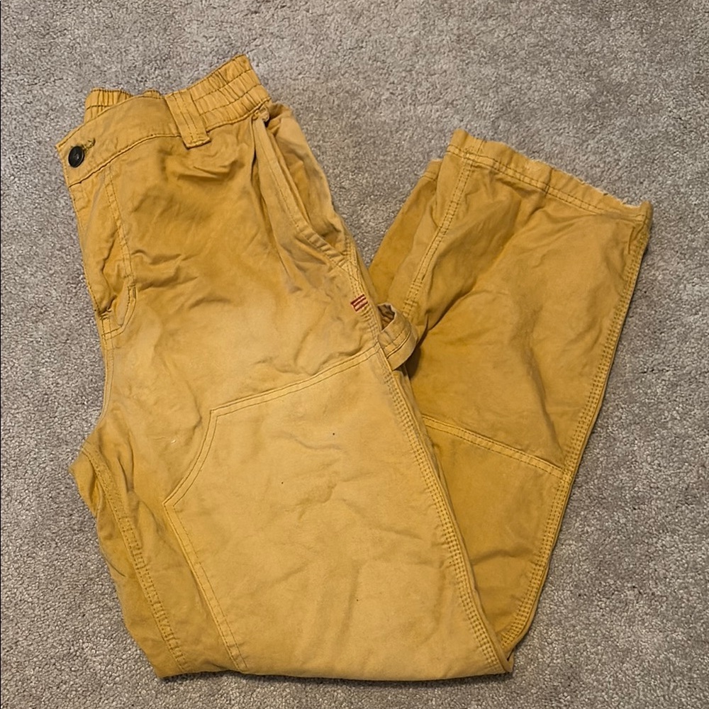 Urban Outfitters Mustard Carpenter Pants